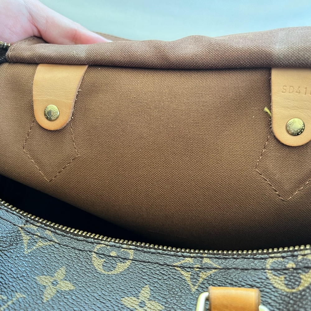 **SOLD**Authentic Louis Vuitton Speedy Bandoulière 35 - Picture 14 of 17
